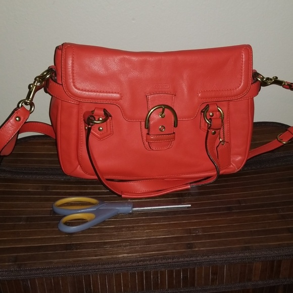 Coach bag with cross body strap - Picture 4 of 4